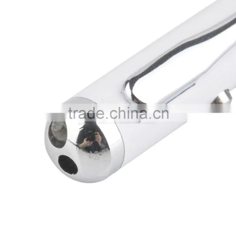 Brand New Conductive Stylus/Styli Touch PenW/ Laser Pointer+LED Flashlight For iPhone/iPad Mobilephone Tablets