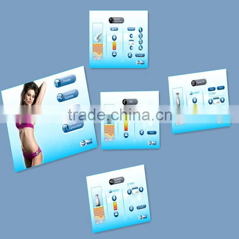 vacuum radio frequency cavitation ultrasonic beauty equipment vacuum apparatus