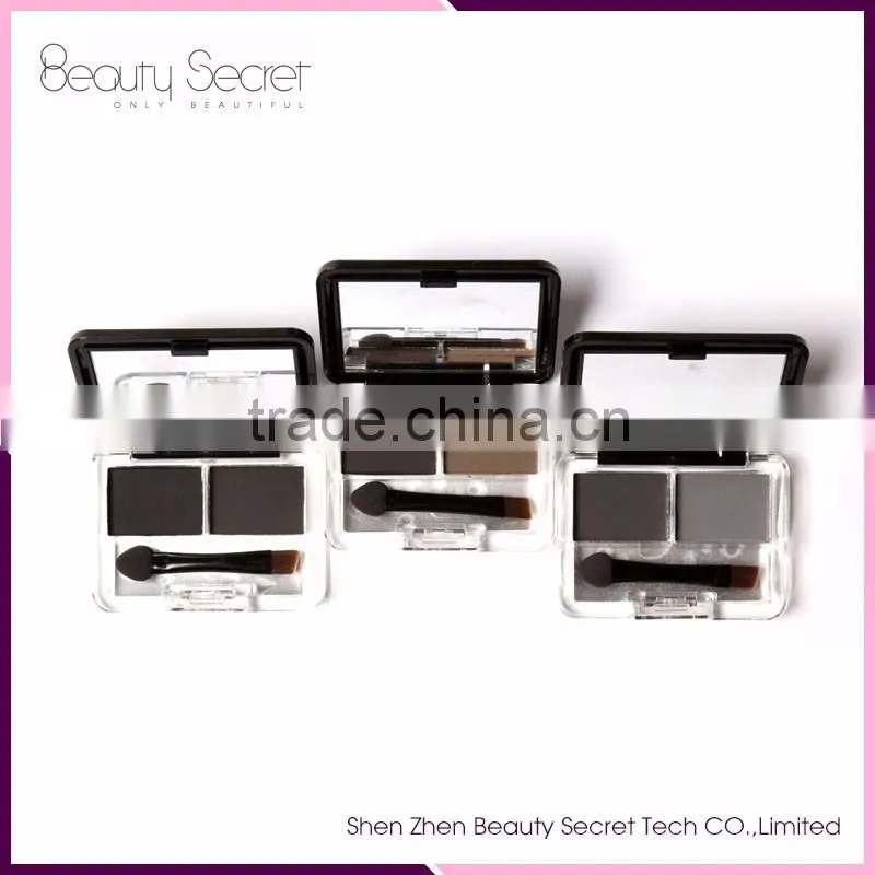 2 Multi Colors Waterproof Long-lasting Eyebrow Palette