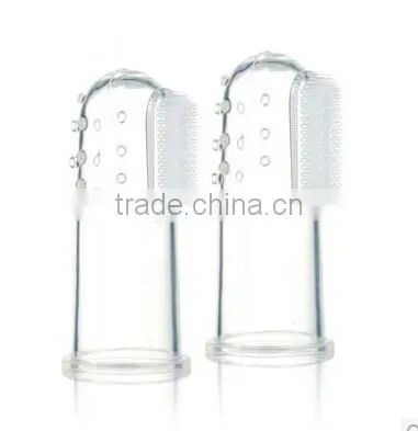 baby teeth brush /silicone baby teeth brush