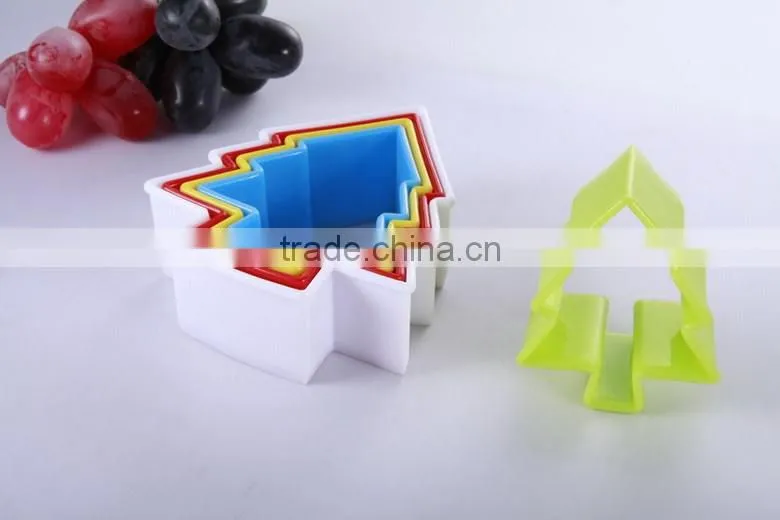 number plastic cookie cutters transparent sugar paste mold