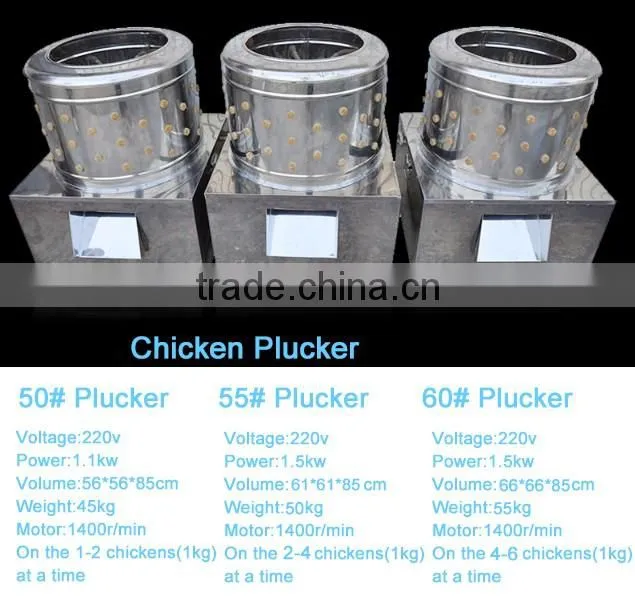 Commercial Automatic Chicken & Duck Plucker With CE Approved