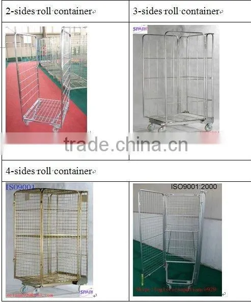 Full Security "A " Frame nestable roll pallet