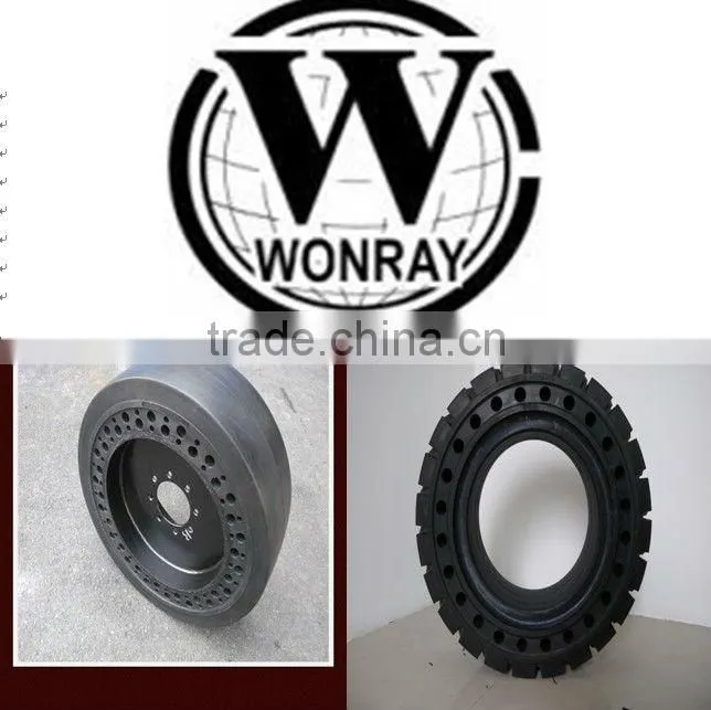 hot hot hot solid tires with holes, pneumatic solid tires with holes WonRay, WRST