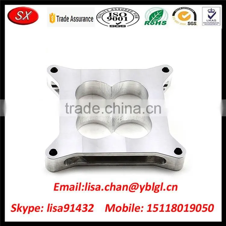 High Speed CNC Machining Shock Absorber Parts With Chrome Plated