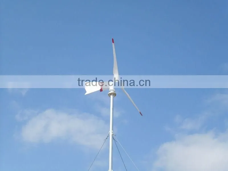Off grid wind power and solar hybrid system