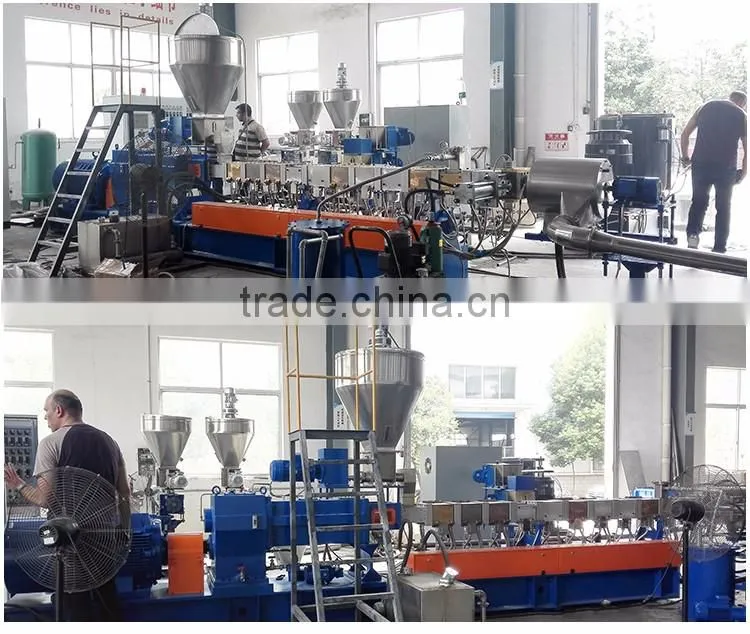 Recycle Plastic Granules Making Machine Price Of Twin Screw Machine