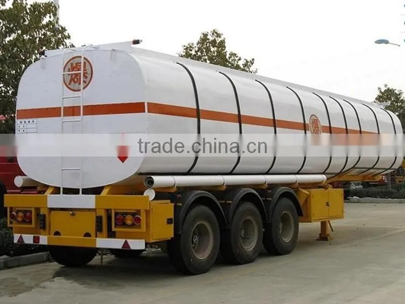 Double Axle 30000L Oil Tanker Small Fuel Tank Trailer