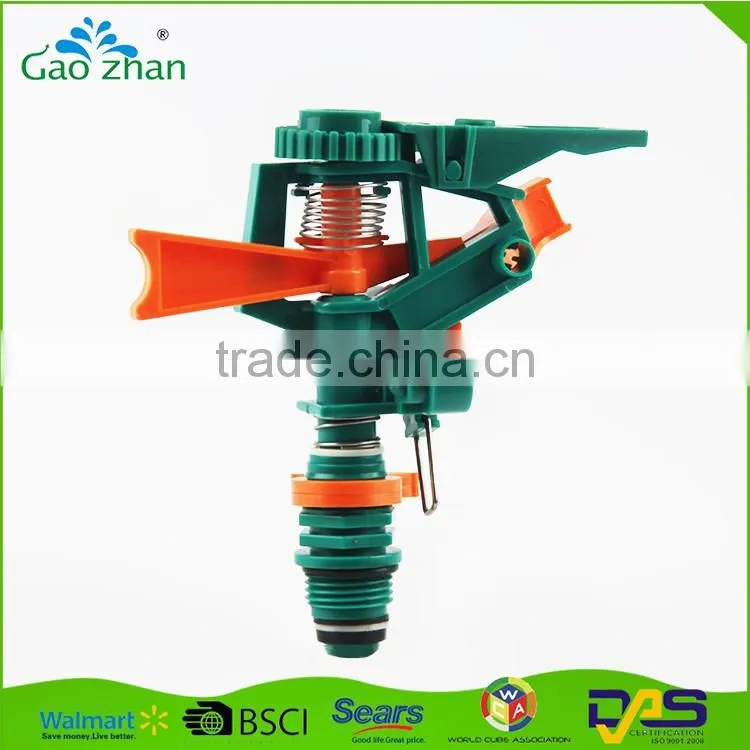 Plastic impulse agriculture water sprinkler agricultural irrigation equipment