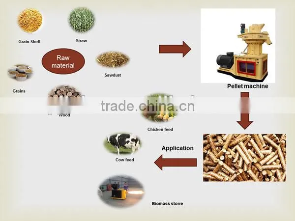 small output mini model flat die animal feed pellet machine