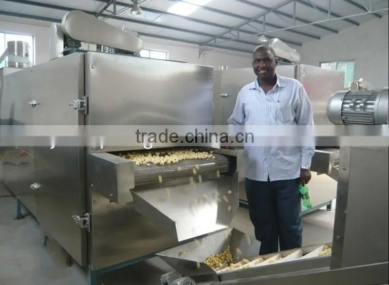 Popcorn snacks food machine processing line