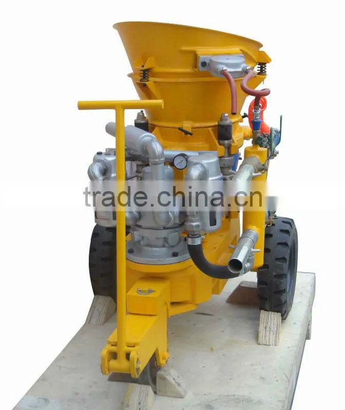 Small Sized Air Motor Drive Dry Mix Shotcrete Sprayer Manufacturers