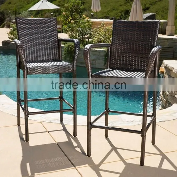 China Wholesale high quality wickerwork bar chairs used kitchen stools