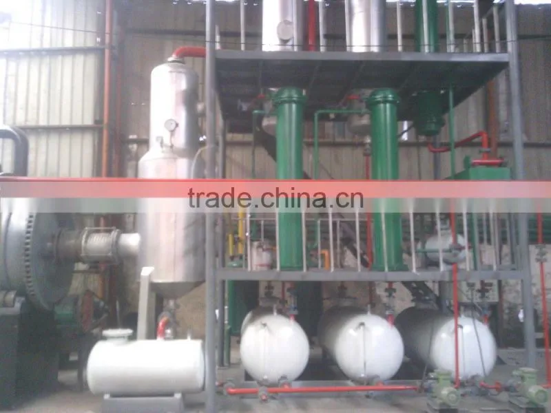 Waste To D2 Diesel Recycling Plant Without Pollution /Tyre To Diesel/Plastic To Diesel Plant