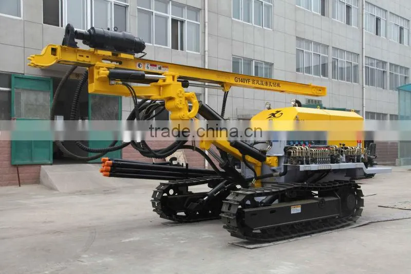 hydrawlic crawler drilling rig CTQ-G140YF for sale