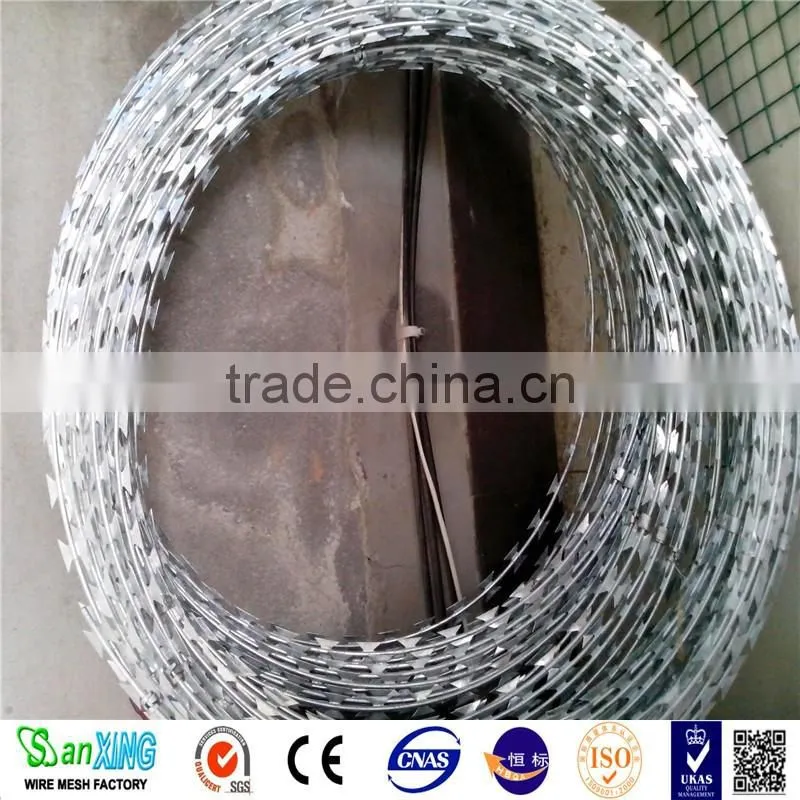 Cbt-65 Galvanized Razor Wire Barbed Wire