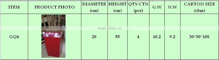 tall vase,large square flowerpot,home & garden decoration