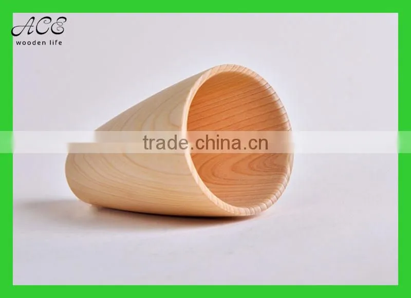 Wooden cup for children