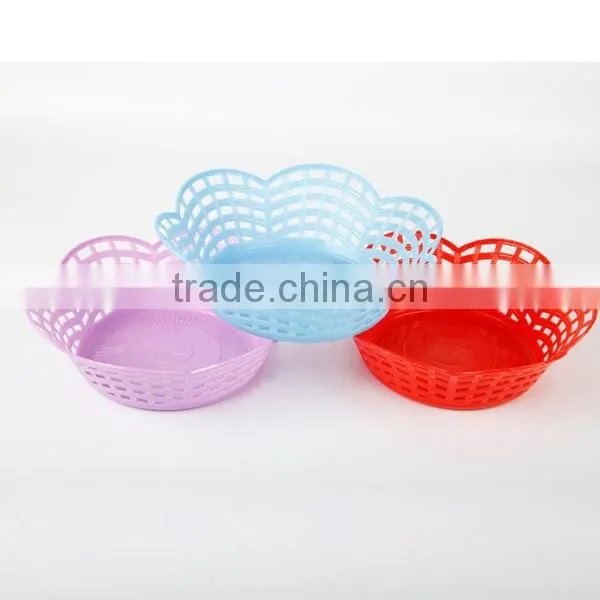 OEM multi-function plastic fruit baskets for storage