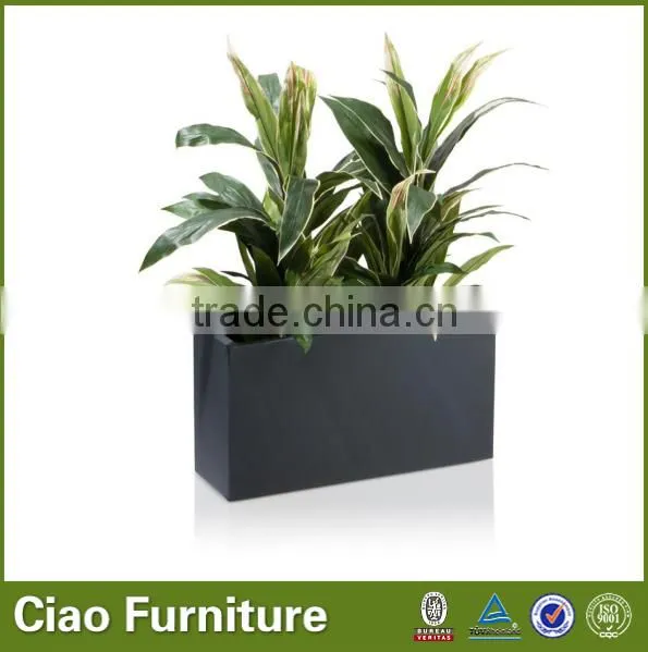 Garden fiberglass pots outdoor flower planter