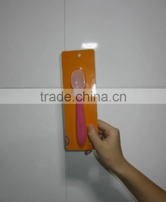 Whosale sale silicone spoons for children use