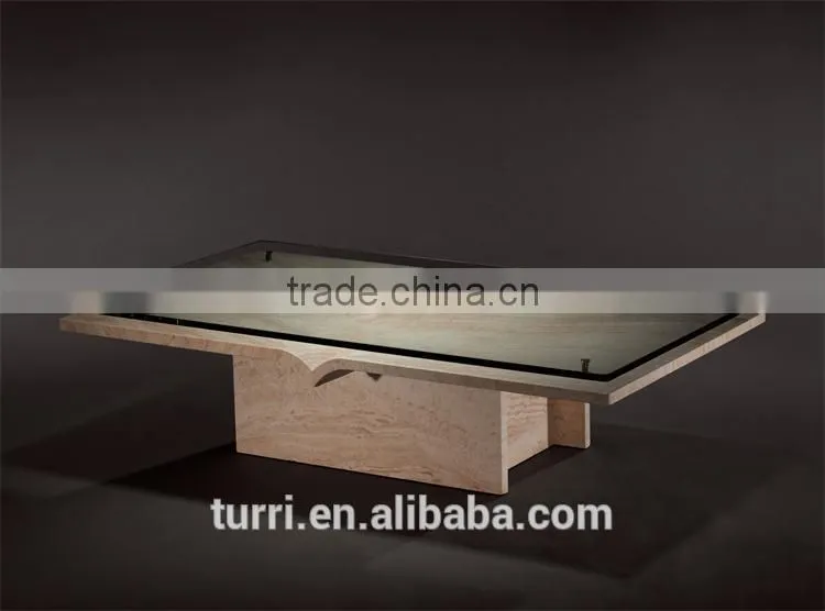 Classic design marble hand craved coffee table On Sale