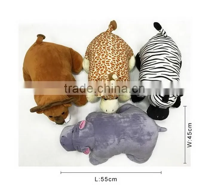 Cartoon Animals Neck Pillow Travel Pillow Cushion Neck Support