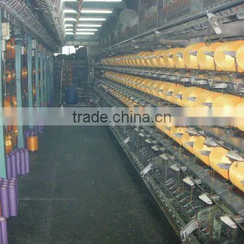 Factory price black recycled cotton polyester blended yarn 21s for weaving use