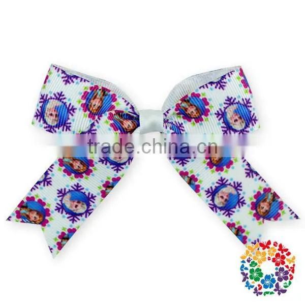 Cute Cartoon Boutique Baby Girls Hair Ribbon Princess Christmas Ribbon Hair Bow