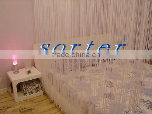 fringe curtain white, string curtains for wall decoration,room dividers