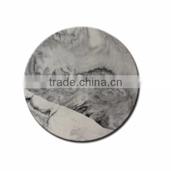 world-wide Regional Feature black hexagon Coasters Set