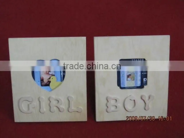 wooden photo frames for kids