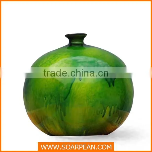Party Ornaments Fiberglass Round Flower Vase