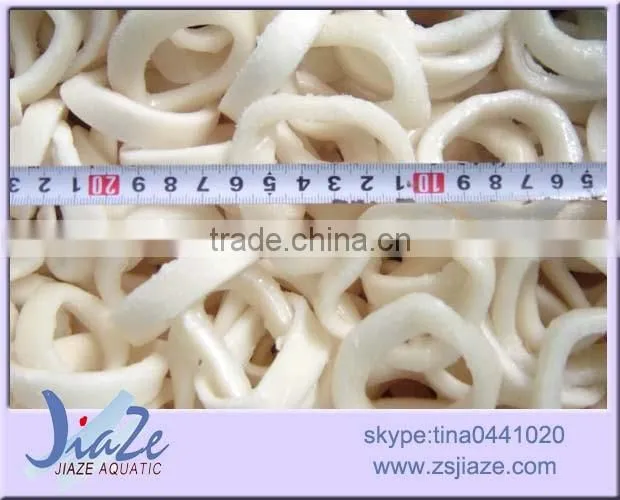 3-7cm Diameter Frozen Cooked Squid Ring