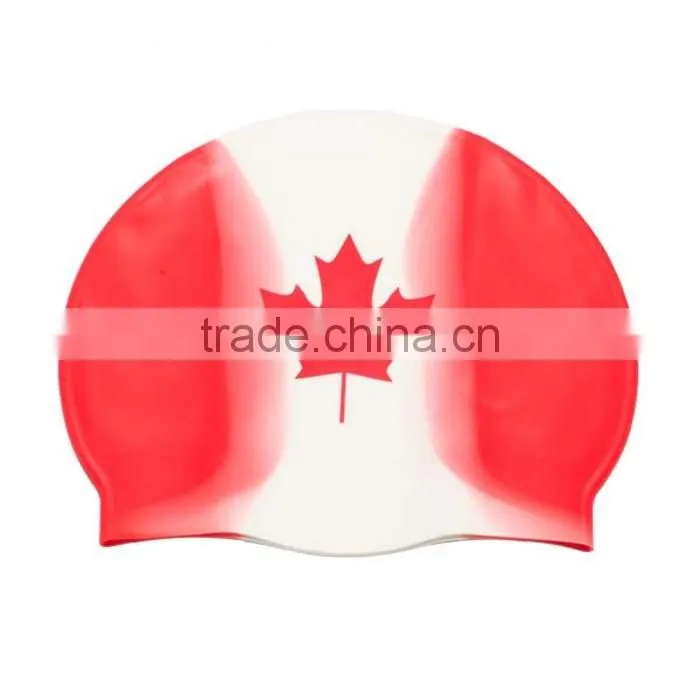 2014 world cup Brazil national flag swim cap swimming cap