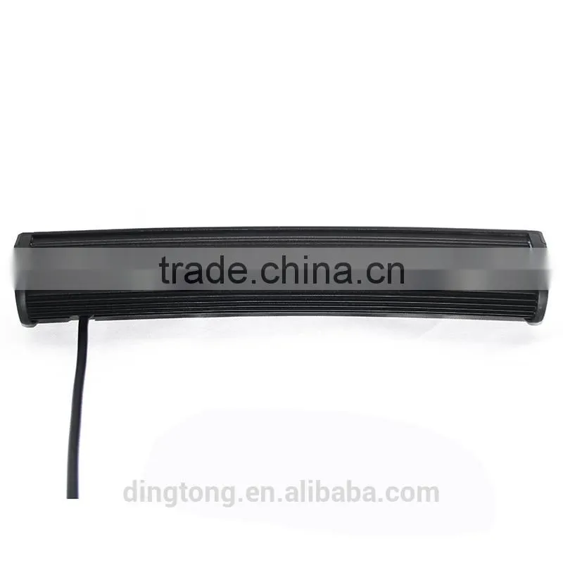 100w single row led curved light bar 20inch curved led light bar for 4x4 off road trucks