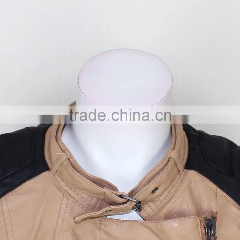 High Quality Washed Beauty PU Jackets Women Jacket