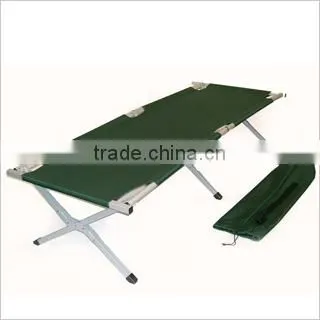 Collapsible Steel Frame Camp Cot with Tree
