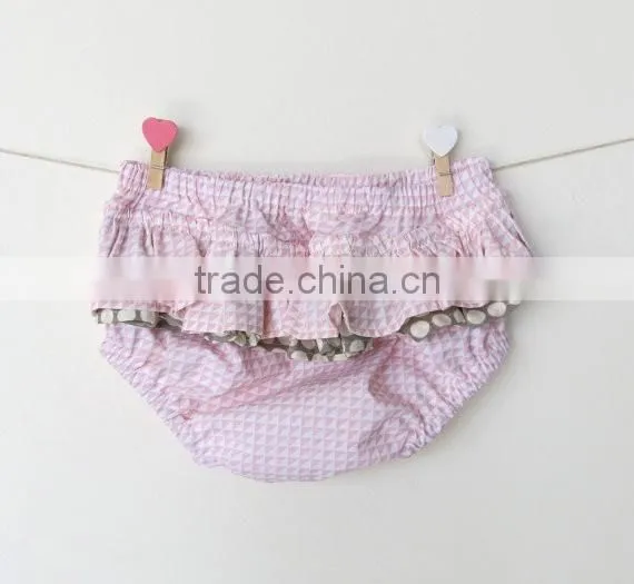 Wholesale baby plain bloomers hot yellow panties bloomer cotton bloomers for baby