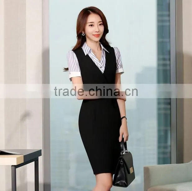 Custom Juqian Fashion Women Bodycon Summer Soft Dress Wear Business Suit Wholesale