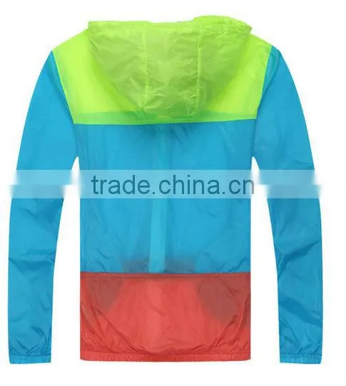 wholesale lightweight waterproof Anti-UV women skin jackets