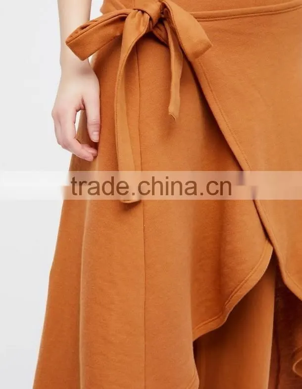 ruffles loose pants woman pants