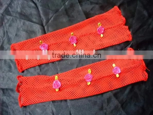 Halloween party Singing girl princess Arm sleeve with rose for girl