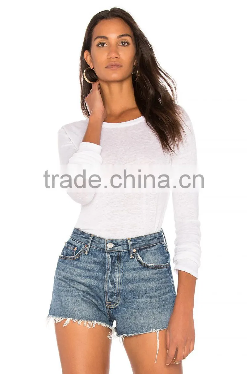 2017 Guangzhou Shandao Casual Summer 160g 100% Cotton O-Neck Short Sleeve Woman T-Shirt