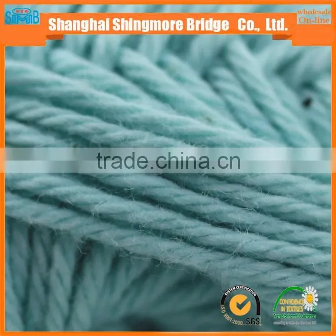 China OEKO cotton yarn manufacturer direct sale eco-friendly cotton knitting yarn in low price