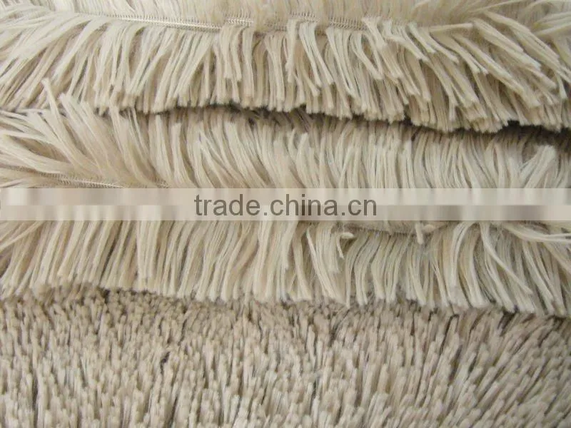 100% Polyester Long Pile Plush Fabric-Toy Fabric