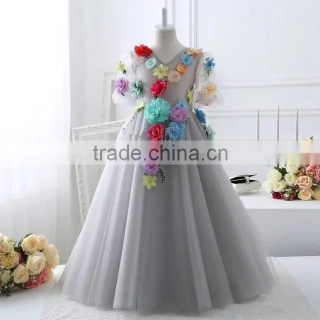 Children's wedding dress evening dress prom dresses ED571