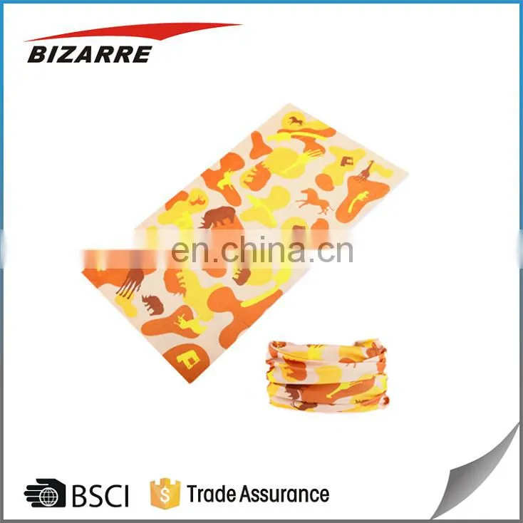 Fashion custom private label sublimation print sport scarf