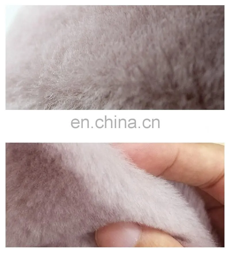 Wholesale New Style Cheap Beautiful Sheep Fur Made Winter Coat Girls