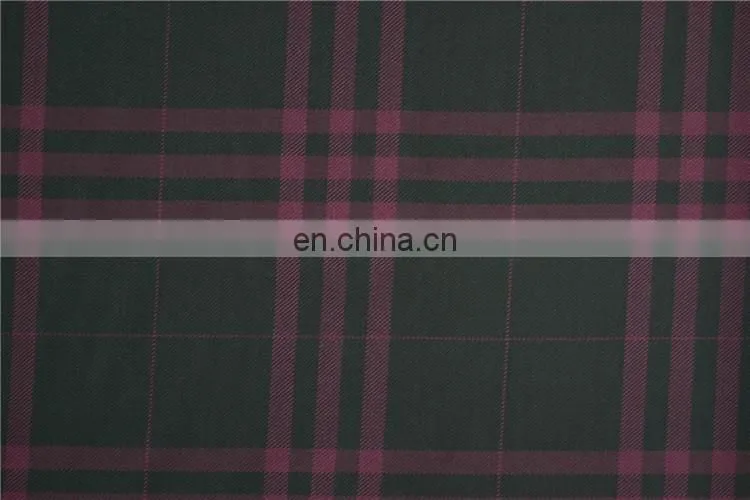 YGYG26-2002 T/R blue check fabric